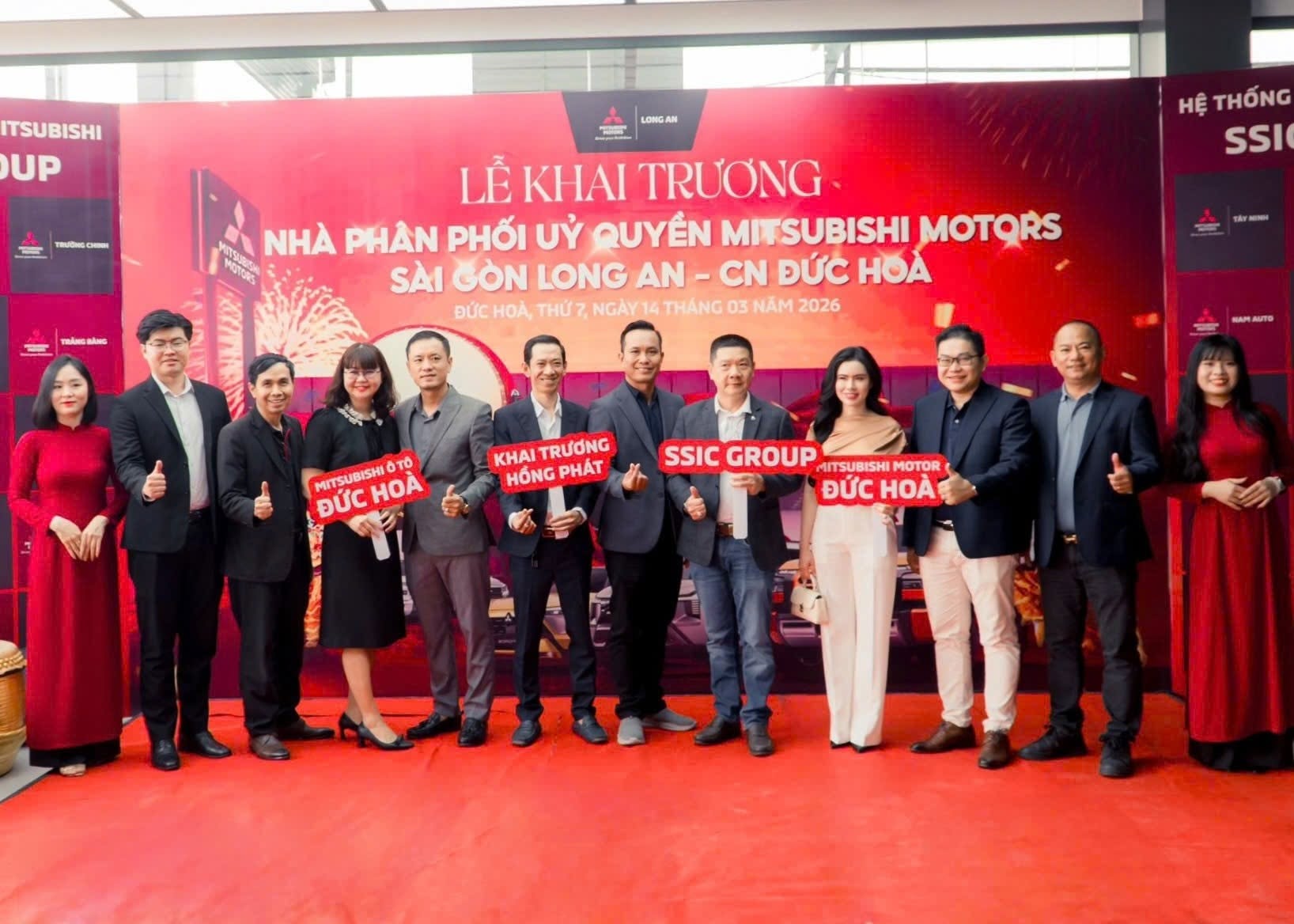 Khai trương Mitsubishi Đức Hòa - Long An